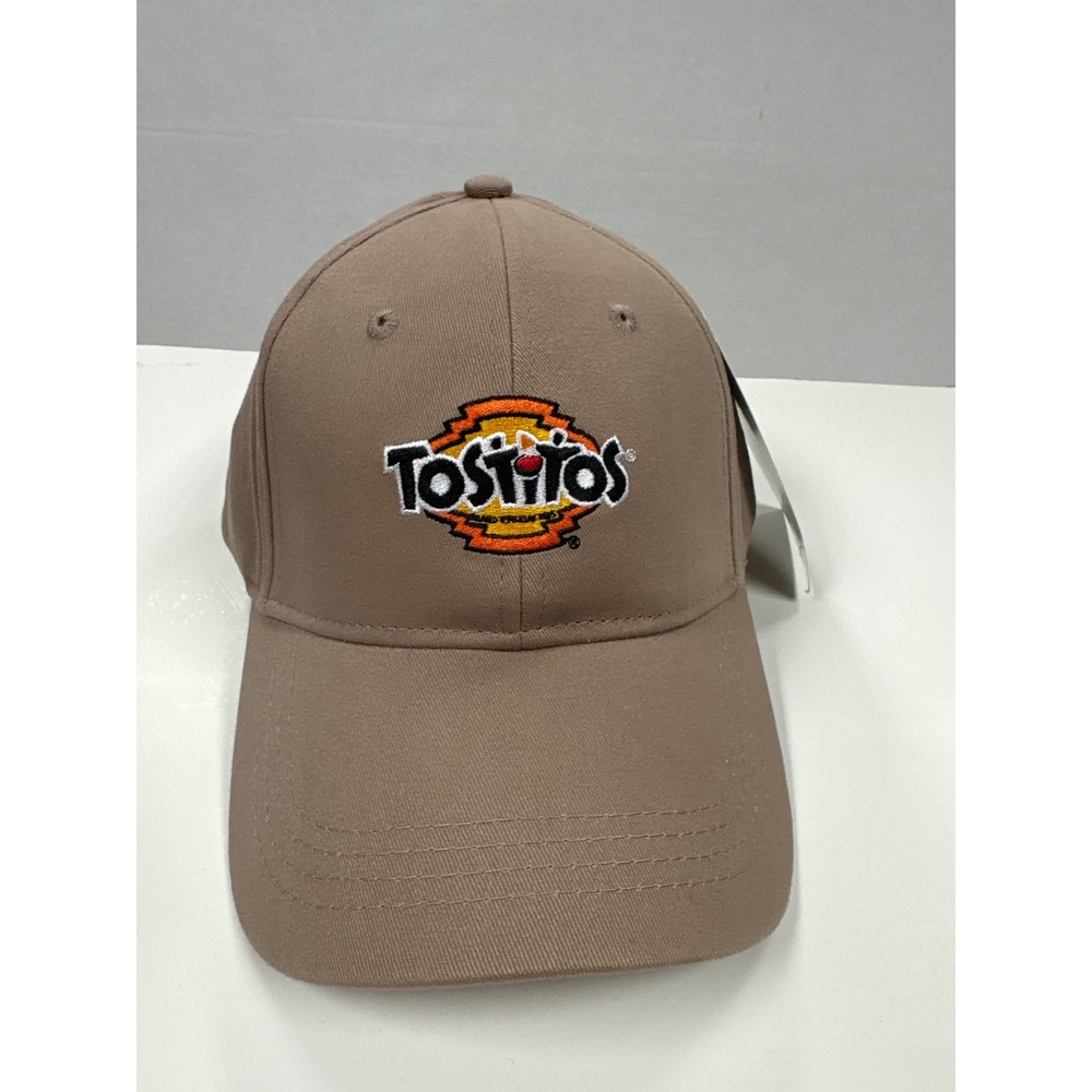 Cap America i5000 Tostitos Embroidered Khaki Cotton Twill Adjustable Hat NWT